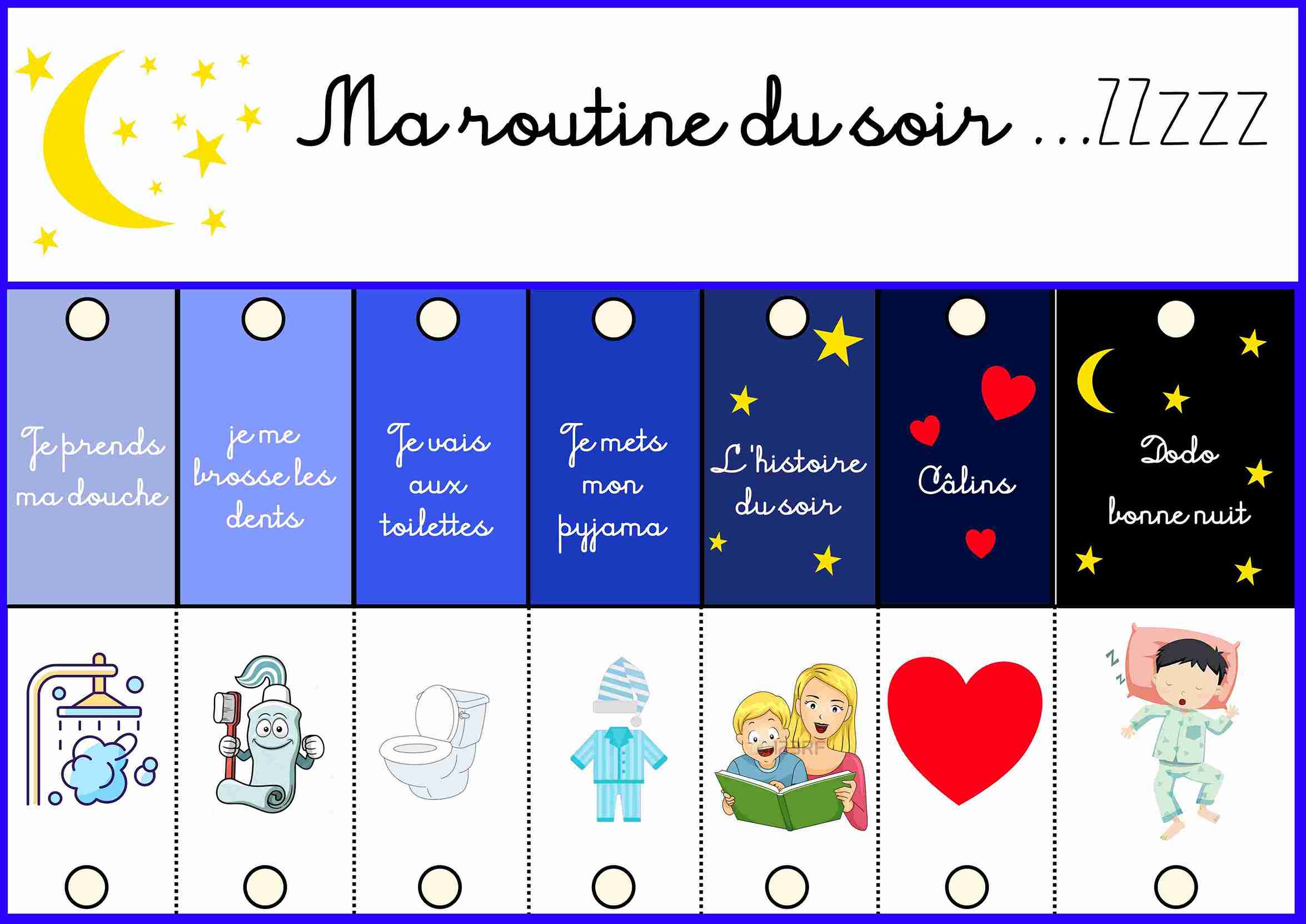 routine du soir